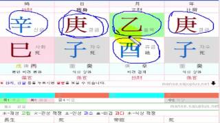 만세력으로 배우자운 부부운 보기   남자편