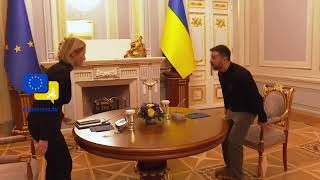 Kaja Kallas: Honoured to meet my friend, President Zelenskyy in Kyiv