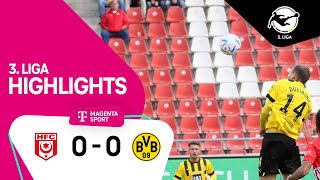 Hallescher FC - Borussia Dortmund II | Highlights 3. Liga 22/23