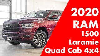 Quick Tour of our 2020 RAM 1500 Laramie Quad Cab 4x4