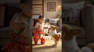 Best fight between cutie babies and lovely dogs #martialarts #kunkhmer #cutebaby #bestfighter #kunfu