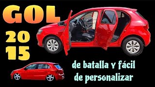 vw gol 2015 estandar || económico  y excelente como primer auto