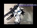 fazzへ簡単改造 hguc zzガンダムをfazz風へ　1 144