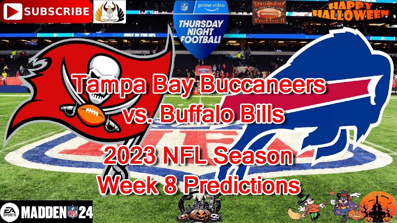 Tampa Bay Buccaneers Vs. Buffalo Bills | 2023 NFL Season Week 8 ...