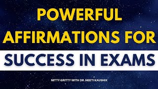 Positive Affirmations For Success in Exams (Do it At Night )