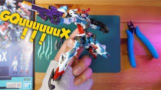 GQuuuuuuX !!!!! Gundam🤔 ? HG1/144 Speed Build \u0026 Review [asmr] #gquuuuuux #asmr