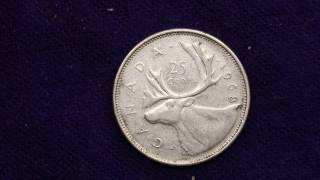 How To Tell If Your 1968 Canadian Quarter Is Sliver?!