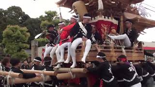 令和5年10月14日　東村だんじり　宮入　狭山神社