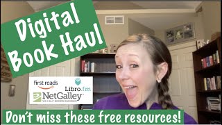 Digital Book Haul, Anticipated Releases (Amazon First Reads, NetGalley and more!)