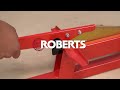 roberts® 8in laminate and vinyl plank cutter