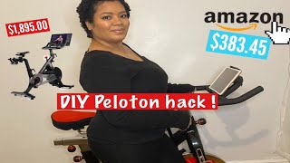 DIY Peloton bike “hack”| I SAVED $1500+ | Unboxing Sunny bike