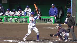 【岡山・関西高出身/高校時代は4番打者】2018/02/20立正大新4年生・立正大新4年生・土井 慎二(関西高)