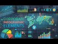 Colorful Corporate Infographic Elements After Effects Templates