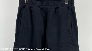 CARHARTT WIP / Wade Sweat Pant  #shorts #carharttwip #fixertoyama #カーハートwip