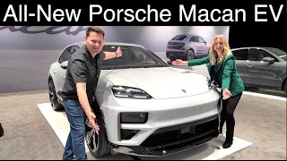All-New Porsche Macan EV first look // Is the EV a better Macan?
