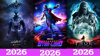 EVERY UPCOMING MARVEL CONFIRMED AND UNCONFIRMED RELEASE DATE MOVIES IN 2024-2029