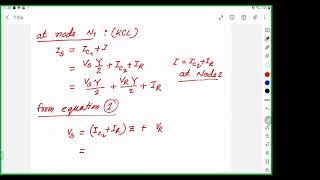 ABCD parameter of Medium length Transmission line - PI model