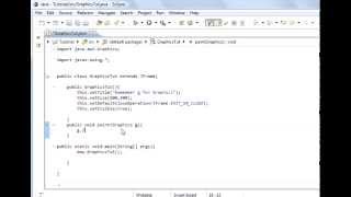 Java programming Lesson 87 Graphics : Java fillRectangle and drawRectangle