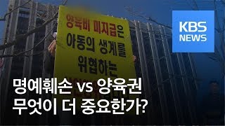 명예훼손 vs 양육권…‘양육비 미지급자 신상공개’ 논란 / KBS뉴스(News)