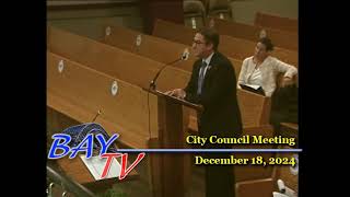 2024-1218 Bayonne City Council Meeting