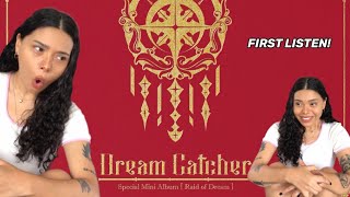 Dreamcatcher ‘Raid of Dream’ First Listen! The curse of the Spider/Silent Night/Polaris | REACTION!