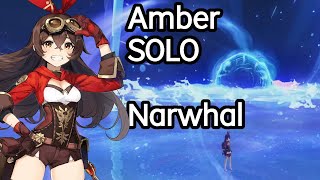 Amber SOLO vs Narwhal Weekly Boss (No Damage Taken)