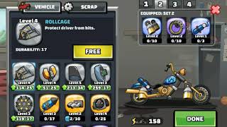 3.002m in City with Chopper! (Nice record?) (hill climb racing 2)