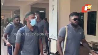 Hardik Pandya-led Team India arrives in Rajkot ahead of the T-20 series decider on Saturday