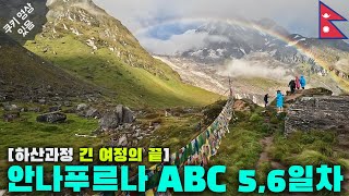 여정의 마침표. 나에게서 히말라야의 의미는.. (ABC ~ 지누단다) - 안나푸르나 | 네팔(끝)