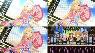 【デレステMV比較動画】LOVE\u0026PEACH　3Dリッチ標準軽量2D　正規メンバー