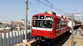 京急800形817F普通浦賀行き 京急蒲田駅入線