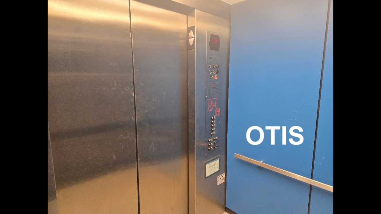 Glass Otis Series 5 Hydraulic Elevator Albert Boscov Plaza Parking
