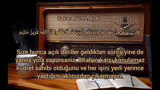 Bakara 209. Allahı unutma #allah