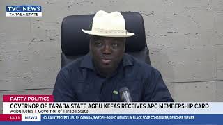 Gov Kefa Receives APC Membership Card