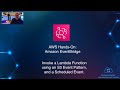 AWS Hands-On: Amazon EventBridge (S3 / Lambda)