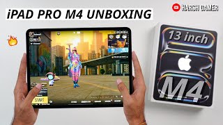 iPad Pro M4 (2024) 13 inch Unboxing & Gaming Test | The Powerful Gaming Machine