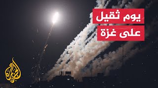 عشرات الشهداء والجرحى في غارات كثيفة على غزة