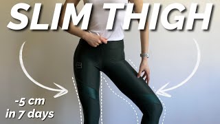 SLIM THIGH / 5 MIN A DAY / - 5 cm in a week /LEGS WORKOUT/ No jumping MARSFIT