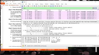 CCNA1 v7 - 7.1.6 Lab - Use Wireshark to Examine Ethernet Frames