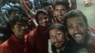 Happy New year welcome 2018 ||new year night ameerpet hyd