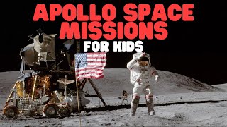 Apollo Space Missions for Kids | Learn about Apollo 11, Apollo 13, and more!