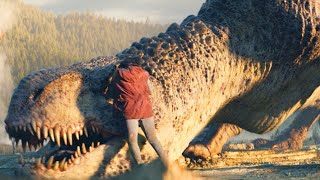 A LITTLE GIRL needs to FIGHT a BRUTAL T-REX to survive in DINOSAUR FOREST