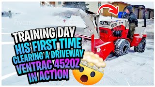 Ventrac 4520Z 4-Wheel Drive Snow Tractor | Commercial Snow Clearing Equipment