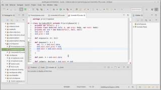 Sorted Linked List Priority Queue (using Scala)