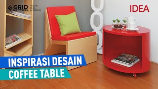 Inspirasi Desain Coffee Table, Ruang di Rumah Tambah Ciamik | IDEA RUMAH