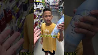 Dad catches Gustavo spraying febreze for his girl, tells mom and this happens #shorts