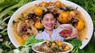 แกงไก่ใส่หน่อไม้ส้มใส่พวงไข่ตำแจ่วบักกอกแซบคักพี่นัองเอ้ย 22-01-67