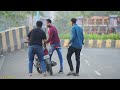 hit and run prank on bike part 5 prakash peswani prank