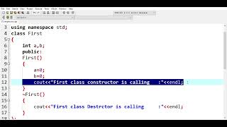 CONSTRUCTOR IN MULTILEVEL INHERITANCE | CONSTRUCTOR AND DESTRUCTOR WITH MULTILEVEL INHERITANCE