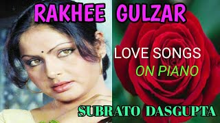 RAKHEE GULZAR LOVE SONGS ON PIANO SUBRATO DASGUPTA